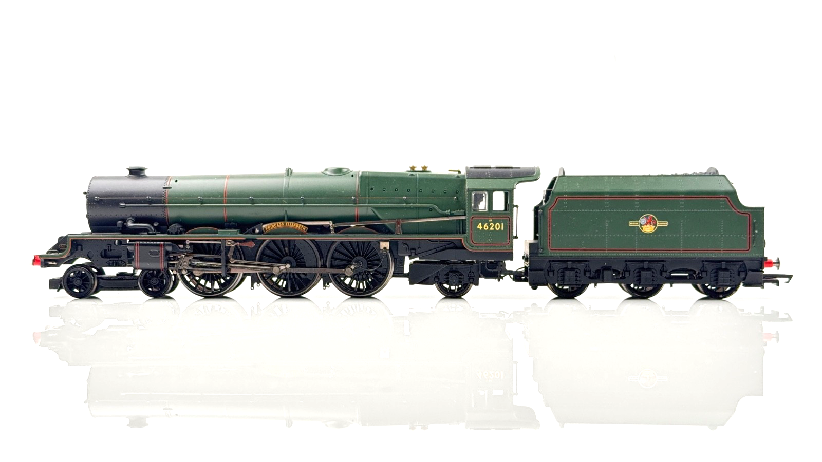 HORNBY 00 GAUGE - BR GREEN 4-6-2 PRINCESS ELIZABETH 46201 DCC FITTED - UNBOXED