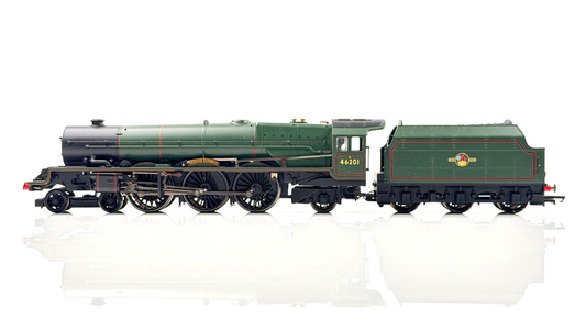 HORNBY 00 GAUGE - BR GREEN 4-6-2 PRINCESS ELIZABETH 46201 DCC FITTED - UNBOXED