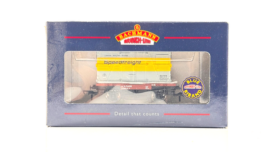 BACHMANN 00 GAUGE - 37-950 - CONFLAT WITH BD CONTAINER SPEEDFREIGHT - BOXED