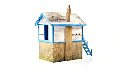 BACHMANN SCENECRAFT 00 GAUGE - 44-082 - DERELICT SIGNAL BOX - UNBOXED