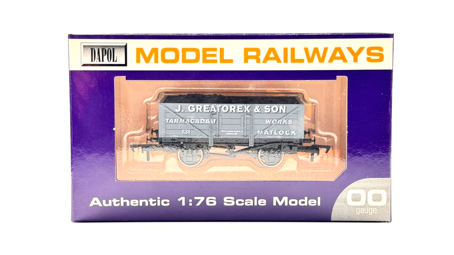 DAPOL 00 GAUGE - J. GREATOREX TARMACADAM WORKS MATLOCK NO.131 (LIMITED EDITION)