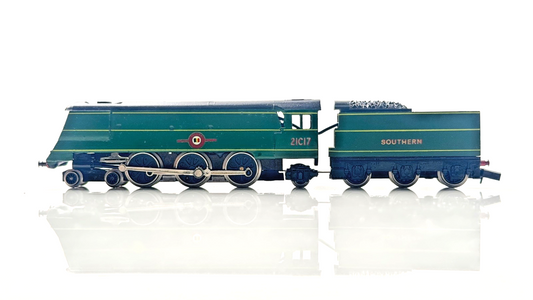 GRAHAM FARISH N GAUGE - 1503 - MERCHANT NAVY SOUTHERN GREEN BELGIAN MARINE 21C17
