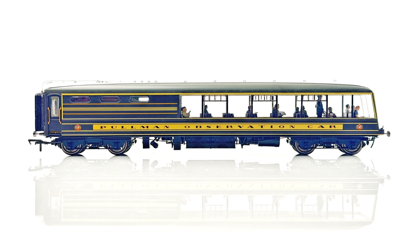 HORNBY 00 GAUGE - R4437 - DEVON BELLE PULLMAN OBSERVATION CAR WITH PASSENGERS