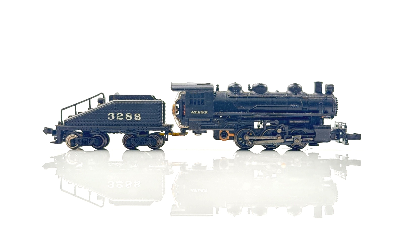 BACHMANN N GAUGE - 50552 - USRA 0-6-0 SWITCHER & TENDER SANTA FE - BOXED