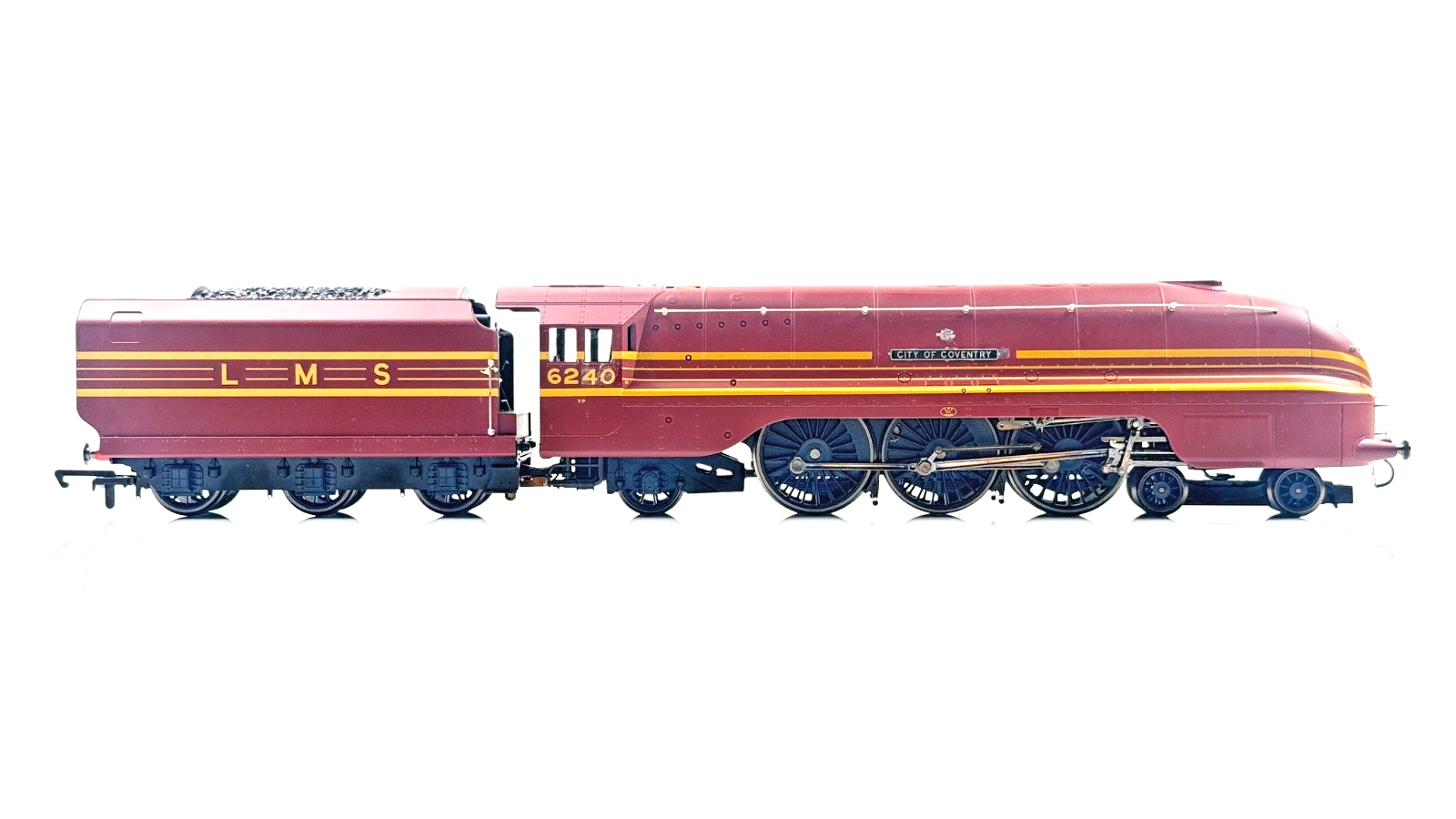 HORNBY 00 GAUGE - LMS MAROON 4-6-2 CORONATION 'CITY OF COVENTRY' 6240 - NQP
