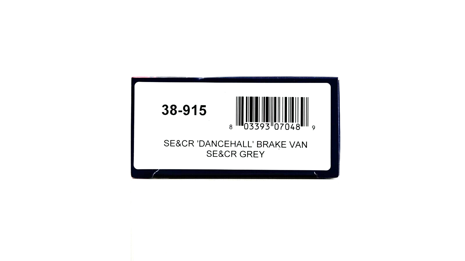 BACHMANN 00 GAUGE - 38-915 - SE&CR DANCEHALL GOODS BRAKE VAN SECR GREY 11902