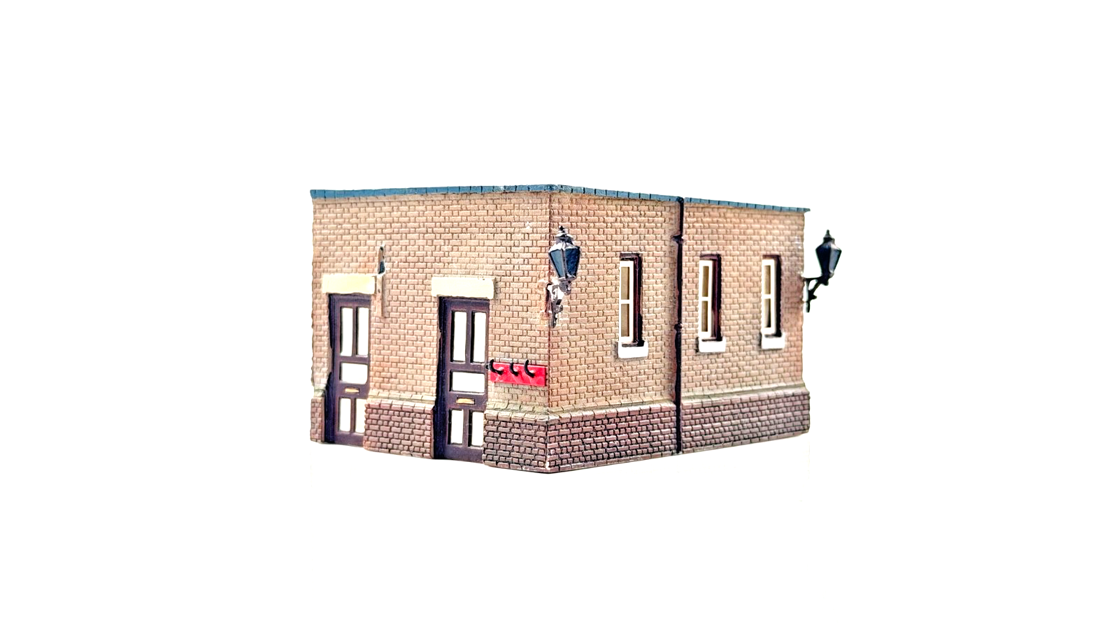 BACHMANN SCENECRAFT 00 GAUGE - 44-090 - SHEFFIELD PARK TOILET BLOCK - UNBOXED