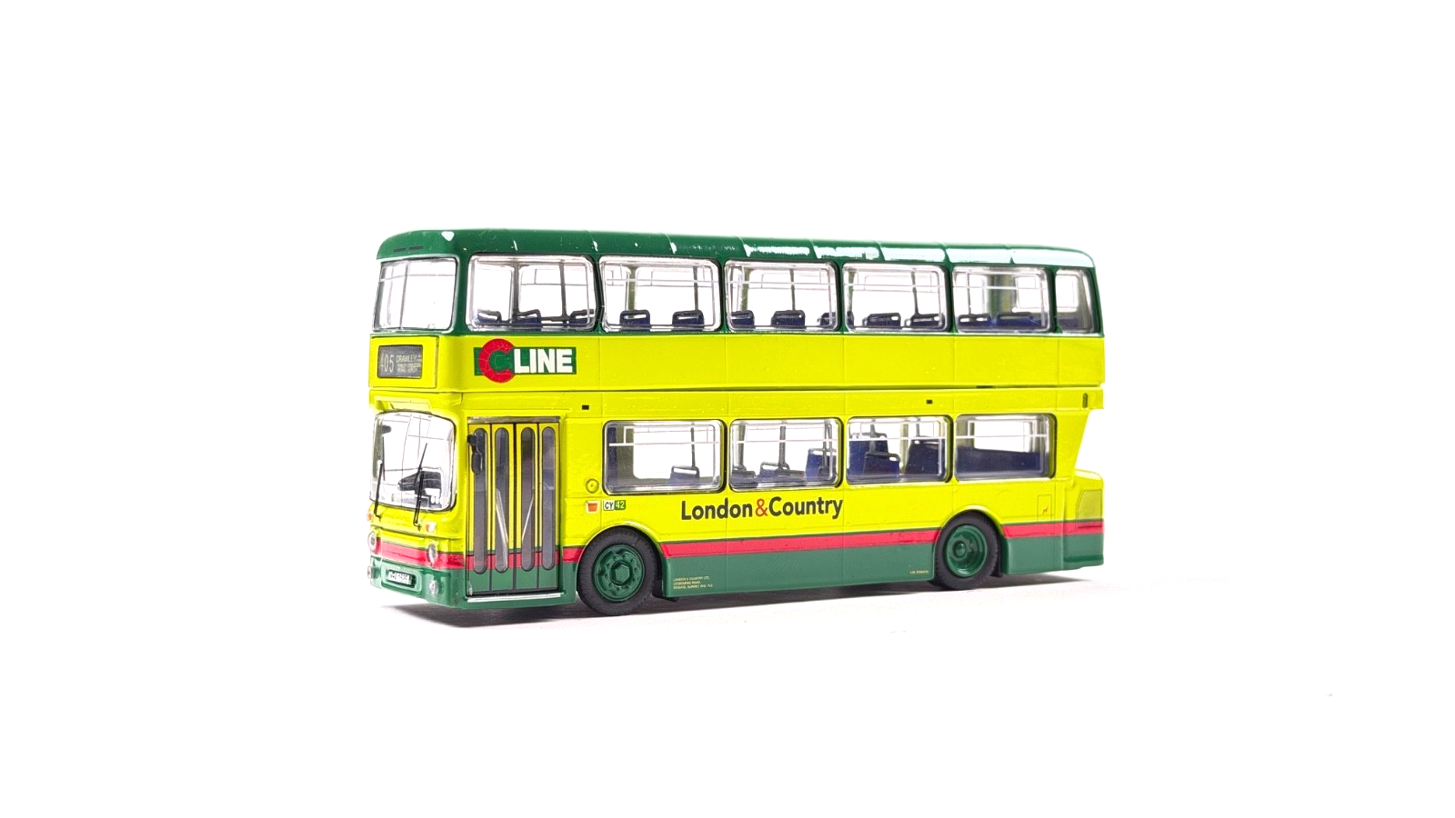 BRITBUS AN1-04 - 1/76 SCALE - PARK ROYAL NBC LONDON & COUNTRY - (IMPERFECT)