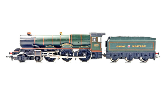 HORNBY 00 GAUGE - GWR GREAT WESTERN GREEN 4-6-0 KING WILLIAM IV 6002 - UNBOXED