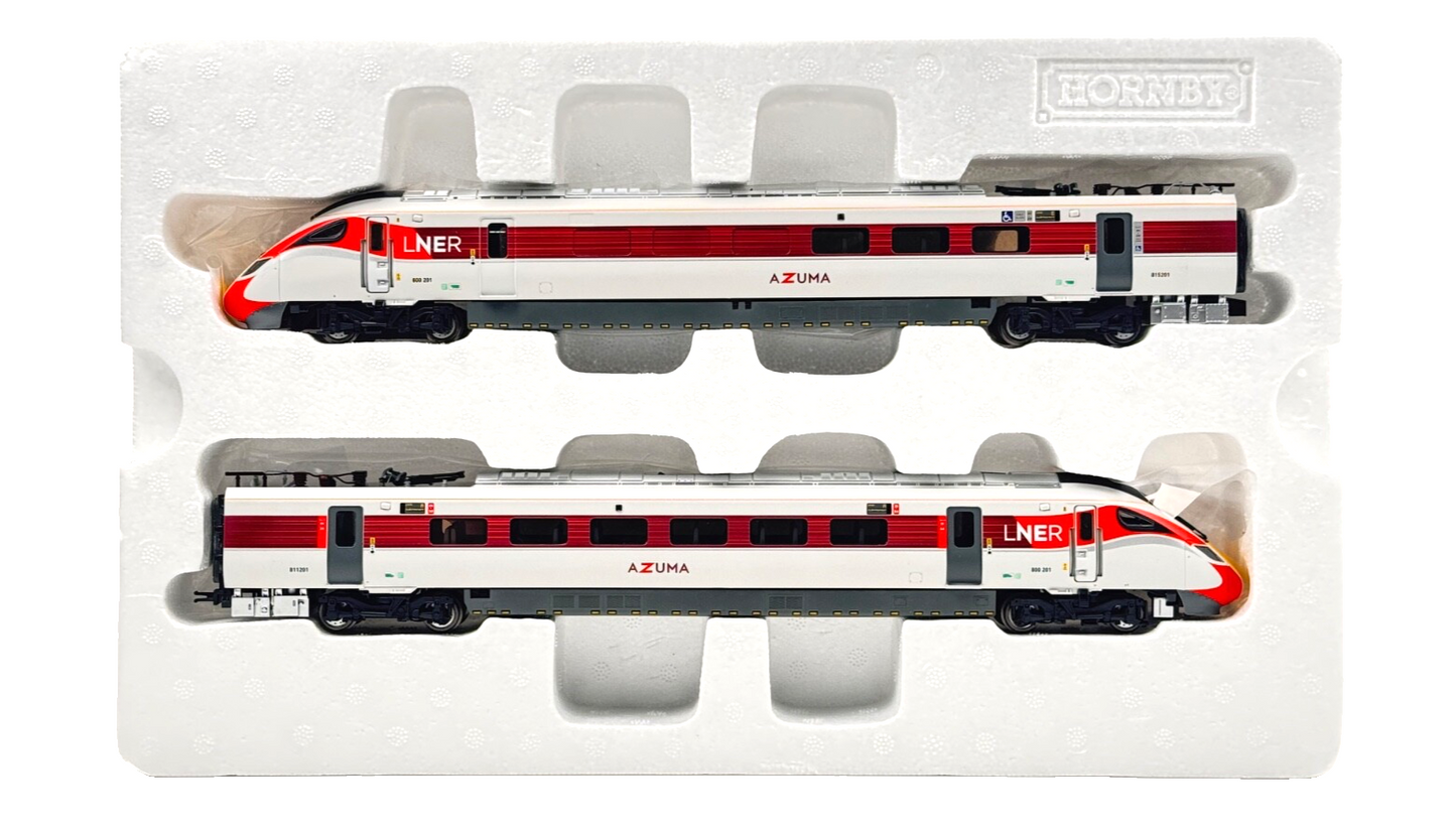 HORNBY 00 GAUGE - R3762 - LNER 'AZUMA' CLASS 800 5 CAR TRAIN PACK - DCC SOUND