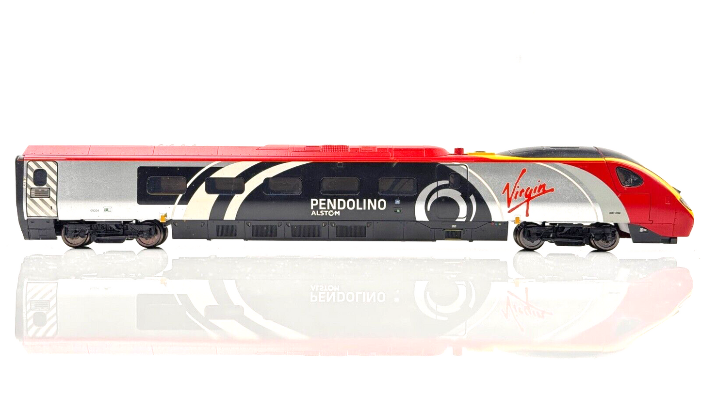 HORNBY 00 GAUGE - VIRGIN TRAINS PENDOLINO 4 CAR EMU DCC SOUND FITTED UNBOXED