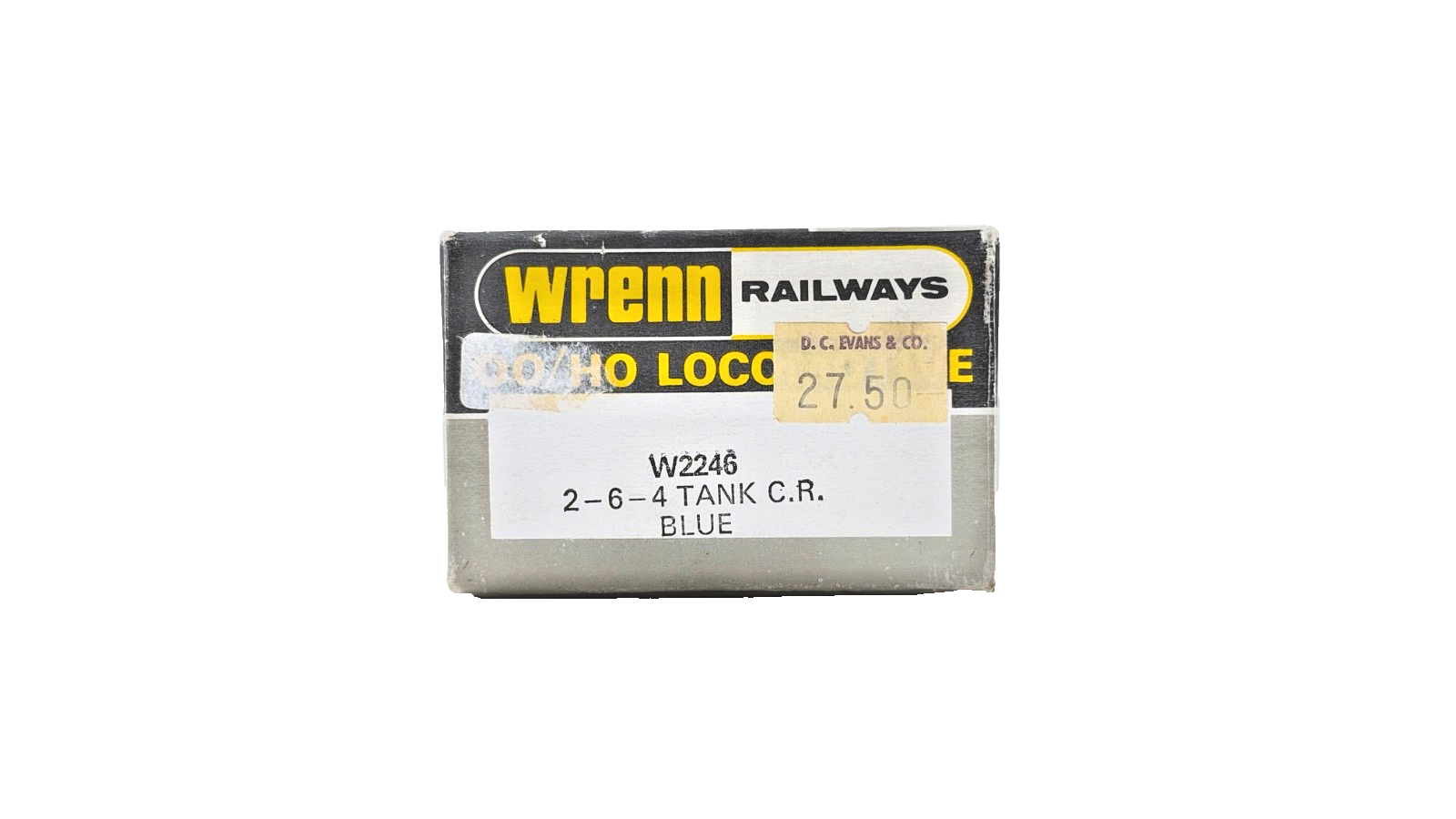 WRENN 00 GAUGE - W2246 - 2-6-4 TANK CALEDONIAN RAIL BLUE 2085 - NEEDS SERVICE