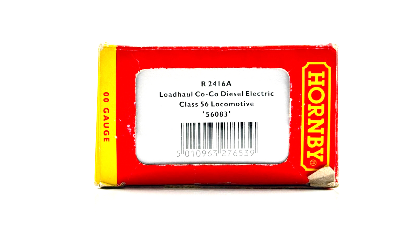 HORNBY 00 GAUGE - R2416A - CLASS 56 DIESEL 56083 LOADHAUL ORANGE/BLACK - BOXED