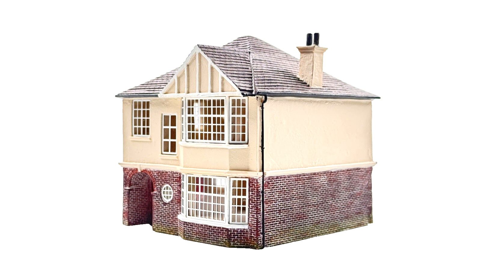 HORNBY 00 GAUGE SKALEDALE - R9720 - SHRUBLANDS 1930'S TOWN HOUSE - BOXED