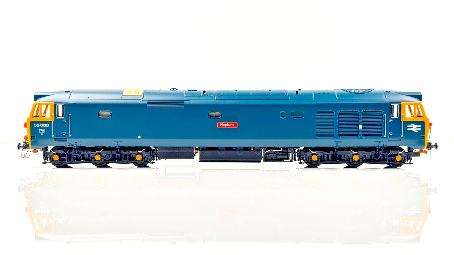 ACCURASCALE 00 GAUGE - ACC2210 - CLASS 50 BR BLUE 50006 NEPTUNE - DCC READY