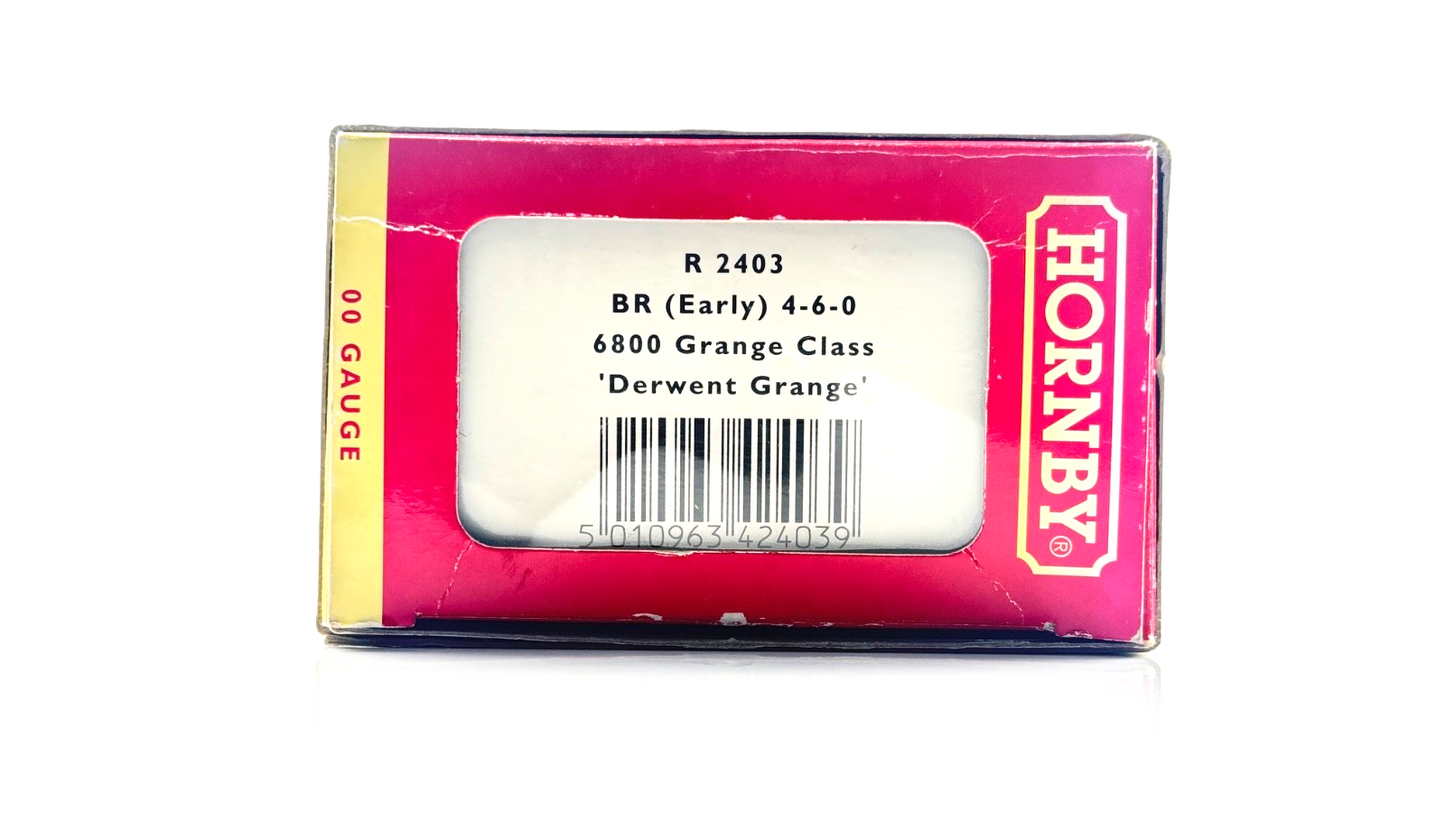 HORNBY 00 GAUGE - R2403 - BR BLACK EARLY 4-6-0 6862 DERWENT GRANGE DCC FITTED