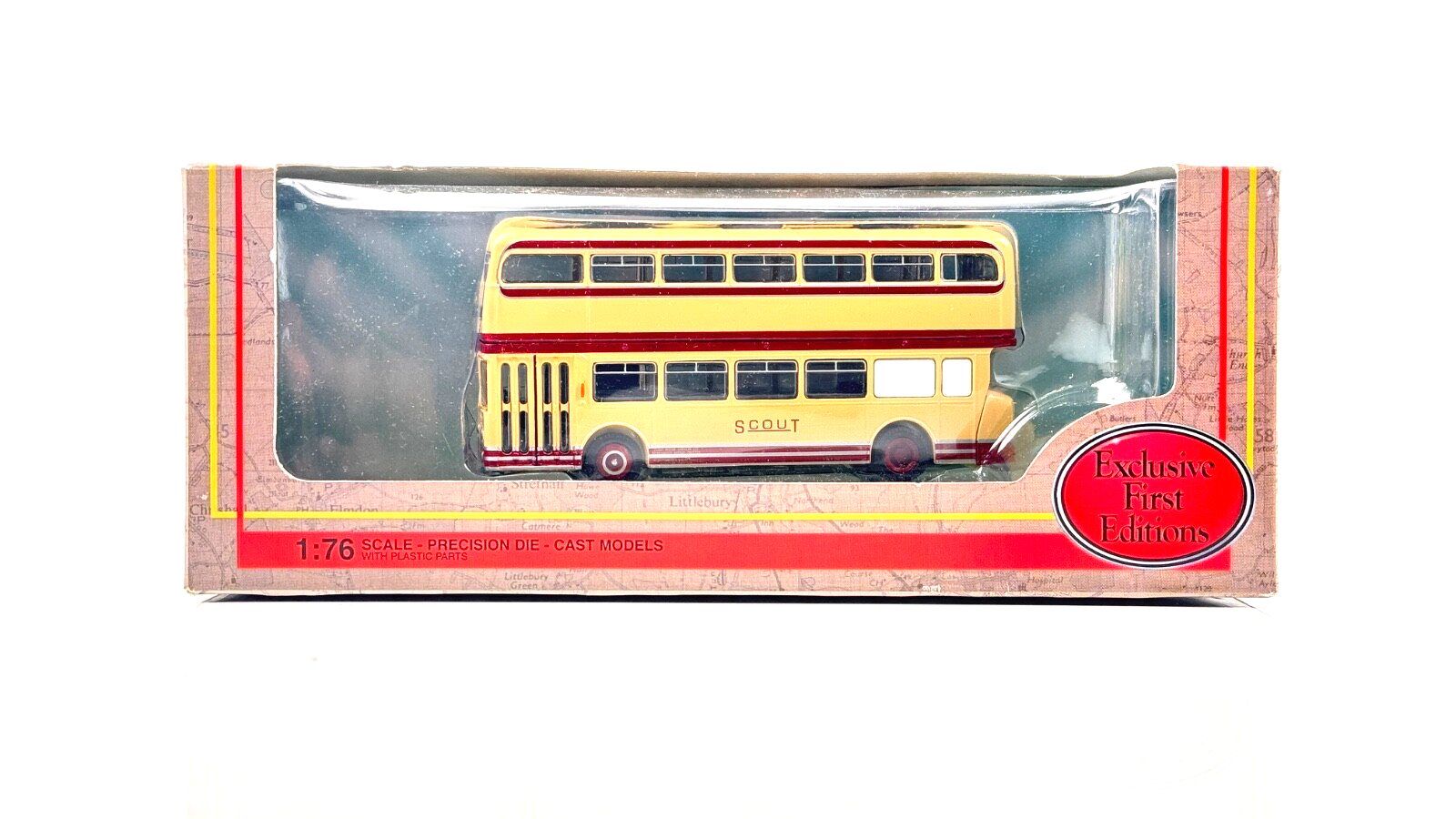 EFE 1/76 SCALE - 16523 - LEYLAND ATLANTEAN SCOUT GAY HOSTESS - BOXED