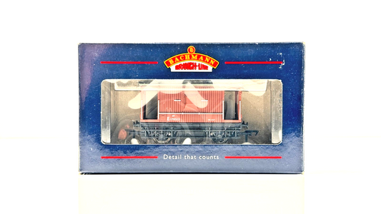 BACHMANN 00 GAUGE - 33-802 - 20 TON BRAKE VAN BR BROWN E178513 - BOXED