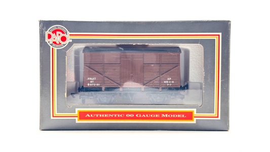 DAPOL 00 GAUGE - BR BROWN 8T FRUIT VAN B872181 - BOXED