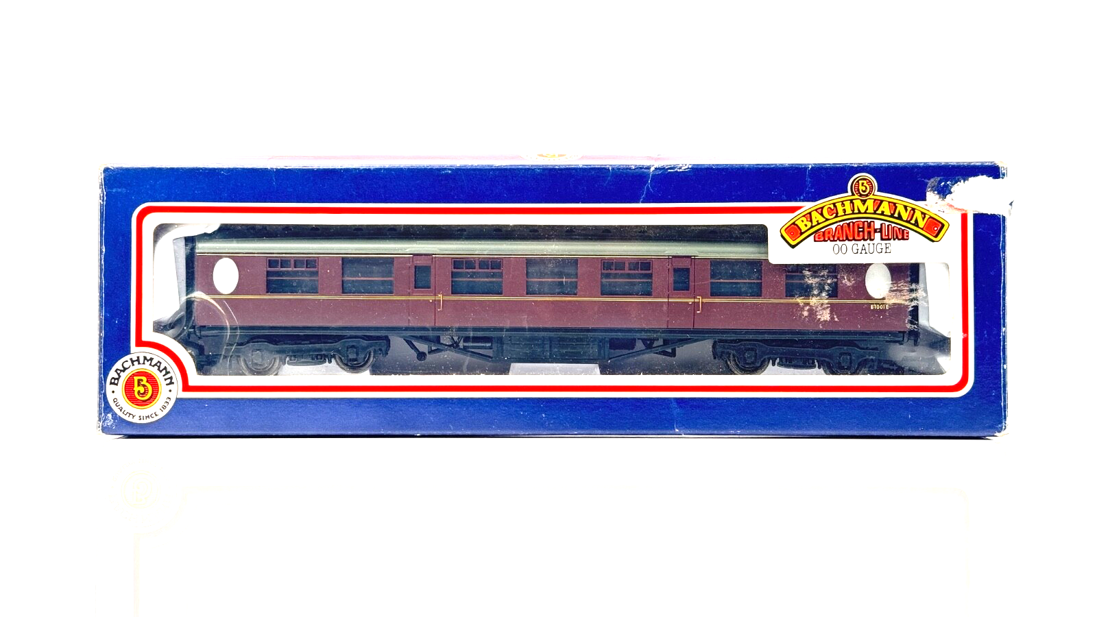 BACHMANN 00 GAUGE - 34-401 - 59' 6 THOMPSON COMPOSITE COACH BR MAROON - BOXED