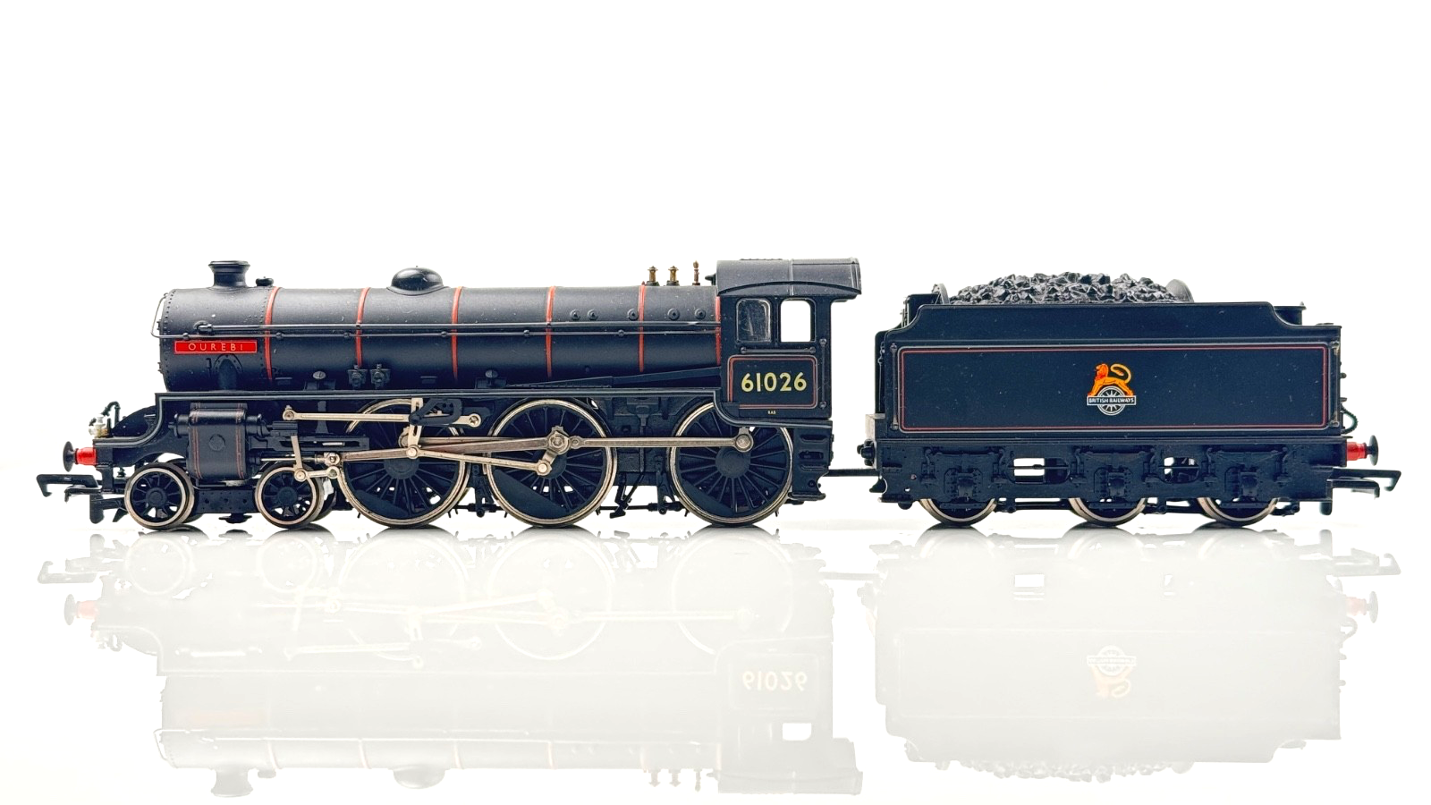 REPLICA RAILWAYS 00 GAUGE - 11011 - CLASS B1 BR BLACK LOCOMOTIVE OUREBI 61026