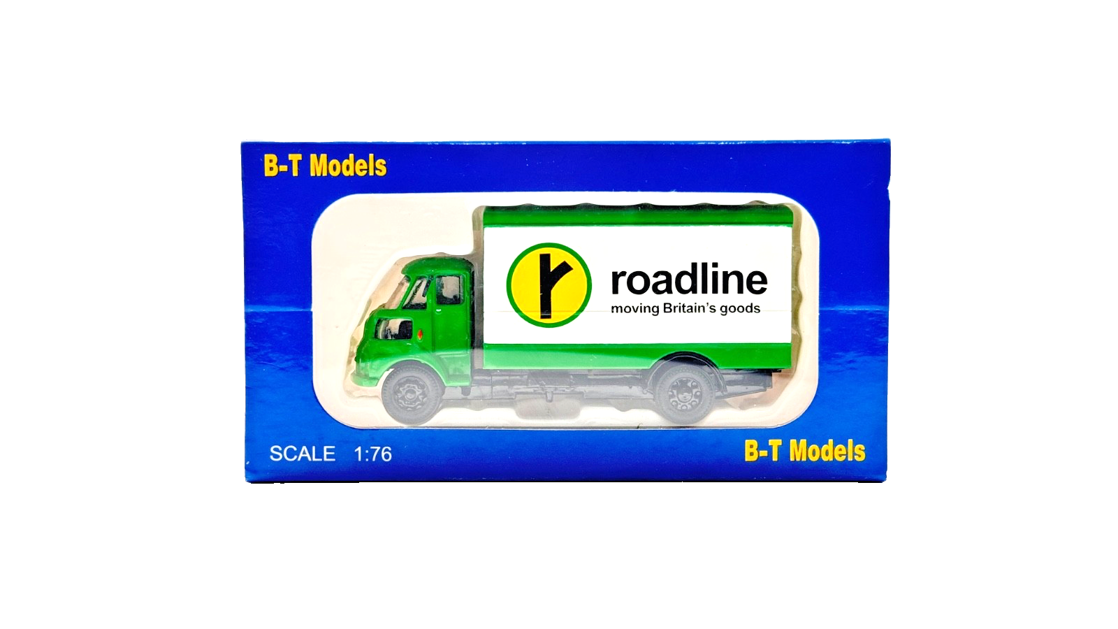 B-T MODELS 1/76 SCALE - DB-12 - LEYLAND FG VAN ROADLINE CIRCA 1976-1983 BOXED
