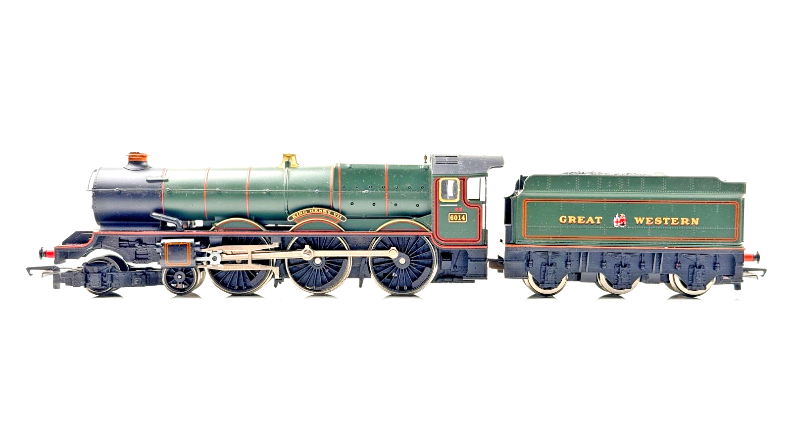 HORNBY 00 GAUGE - GWR GREAT WESTERN GREEN 4-6-0 KING HENRY VII 6014 - UNBOXED