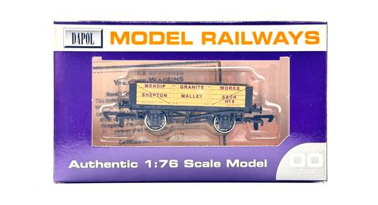 DAPOL 00 GAUGE - MENDIP GRANITE WORKS SHEPTON MALLET S&DR NO.8 (LIMITED EDITION)