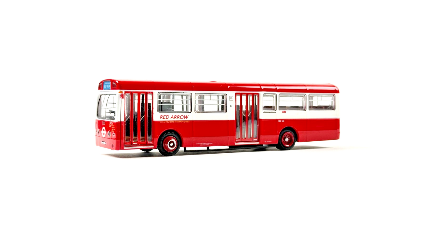 BRITBUS ME-06 - 1/76 SCALE - AEC MERLIN 2 DOOR SINGLE DECK LONDON TRANSPORT