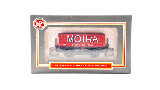 DAPOL 00 GAUGE - MOIRA PLANK WAGON BURTON ON TRENT WAGON 207 (LIMITED EDITION)