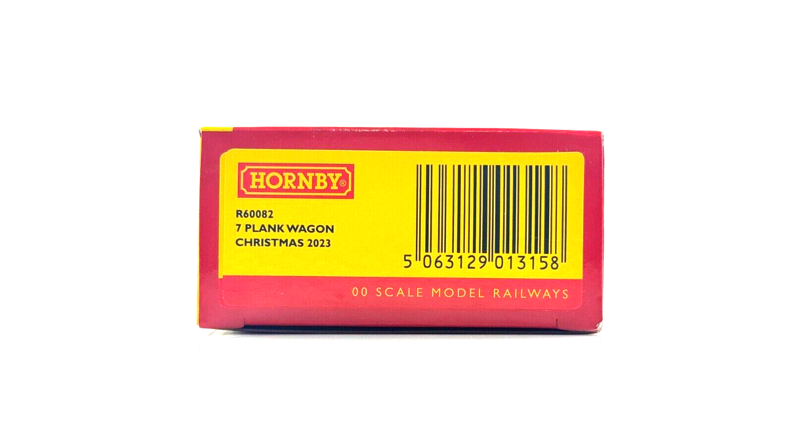 HORNBY 00 GAUGE - R60082 - 7 PLANK WAGON CHRISTMAS 2023 - FESTIVE PRESENT IDEA