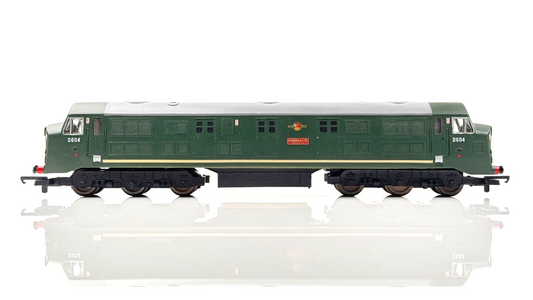 SILVER FOX MODELS 00 GAUGE - CLASS 41 DIESEL WARSHIP BR GREEN COSSACK D604 BOXED