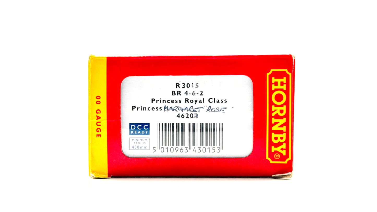 HORNBY 00 GAUGE - R3015 - BR 4-6-2 MAROON PRINCESS MARGARET ROSE 46203 - RENAMED