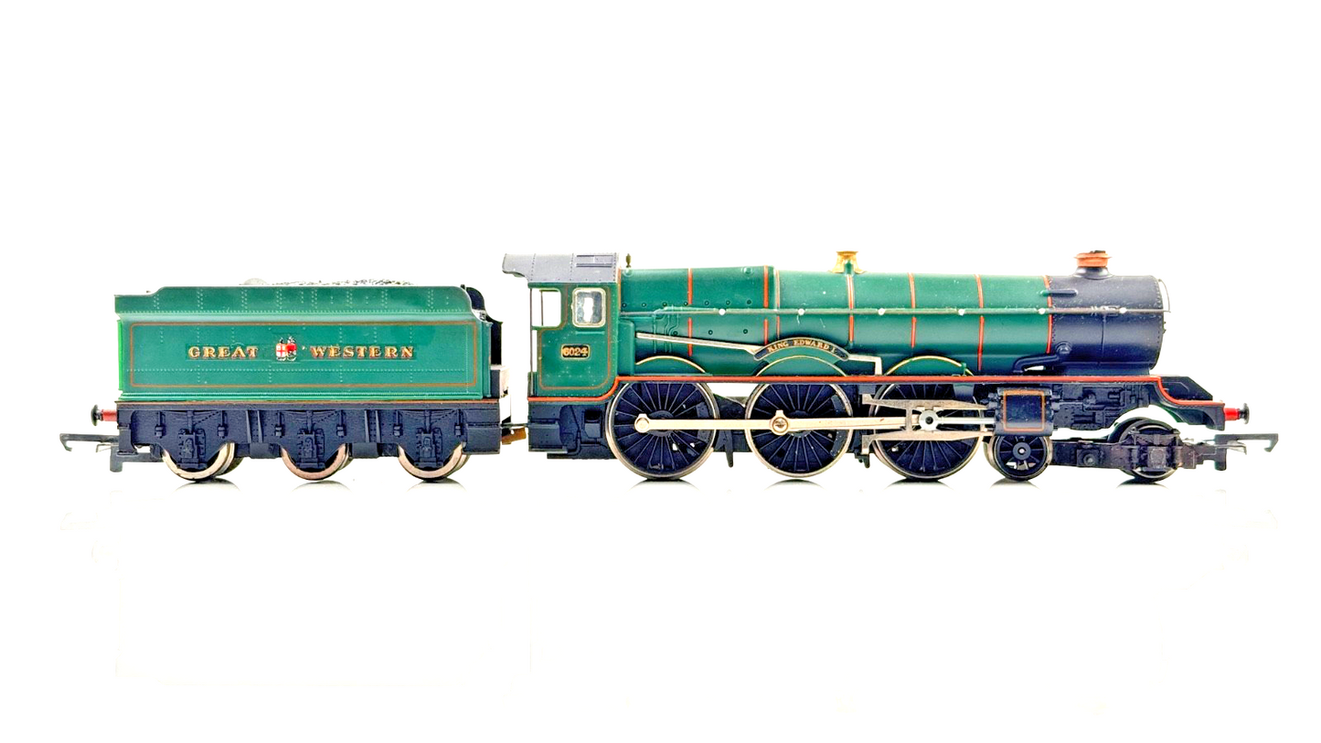 HORNBY 00 GAUGE - R078 - GWR GREAT WESTERN GREEN 4-6-0 'KING EDWARD I' - BOXED