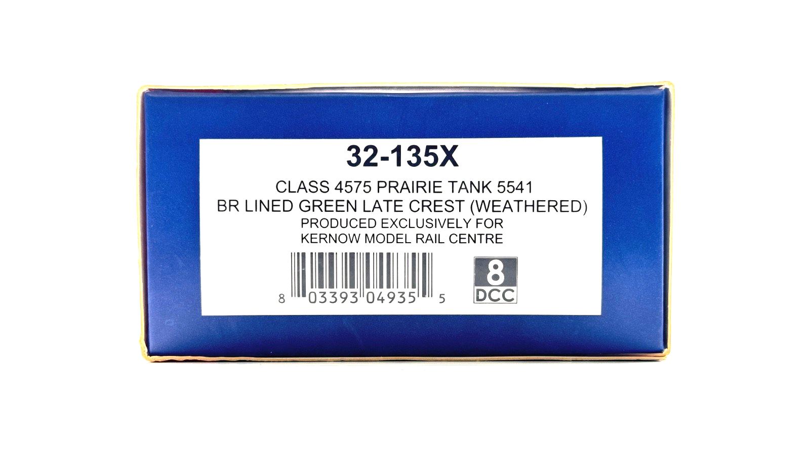 BACHMANN 00 GAUGE - 32-135X - CLASS 4575 PRAIRIE TANK 5541 BR GREEN KERNOW (W)
