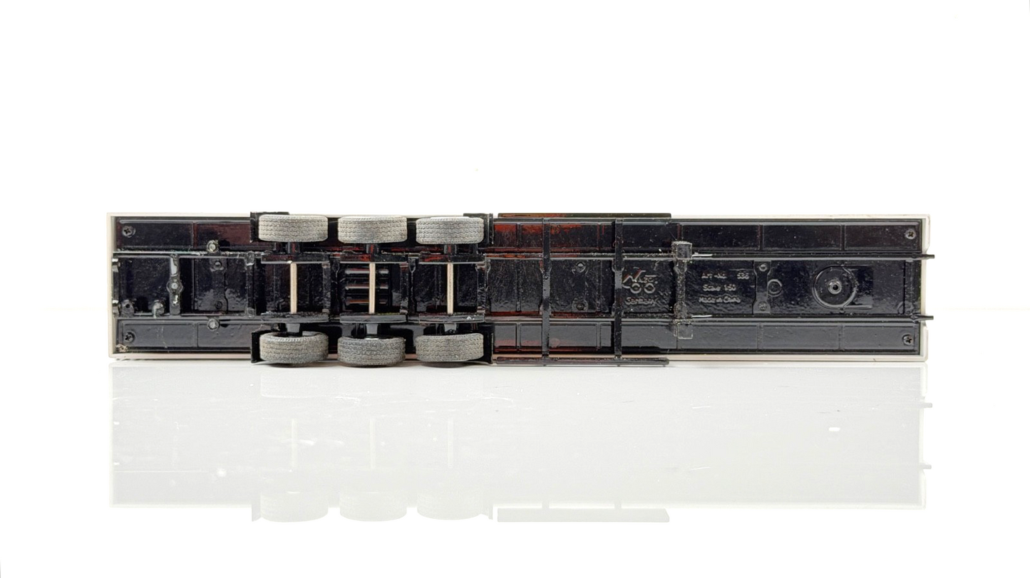 NZG 1/50 SCALE - MERCEDES BENZ ACTROS CARGO-BOXX KOEGEL LORRY BOXED