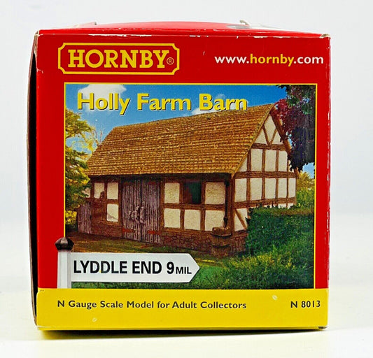 HORNBY N GAUGE LYDDLE END - N8013 - HOLLY FARM BARN - BOXED