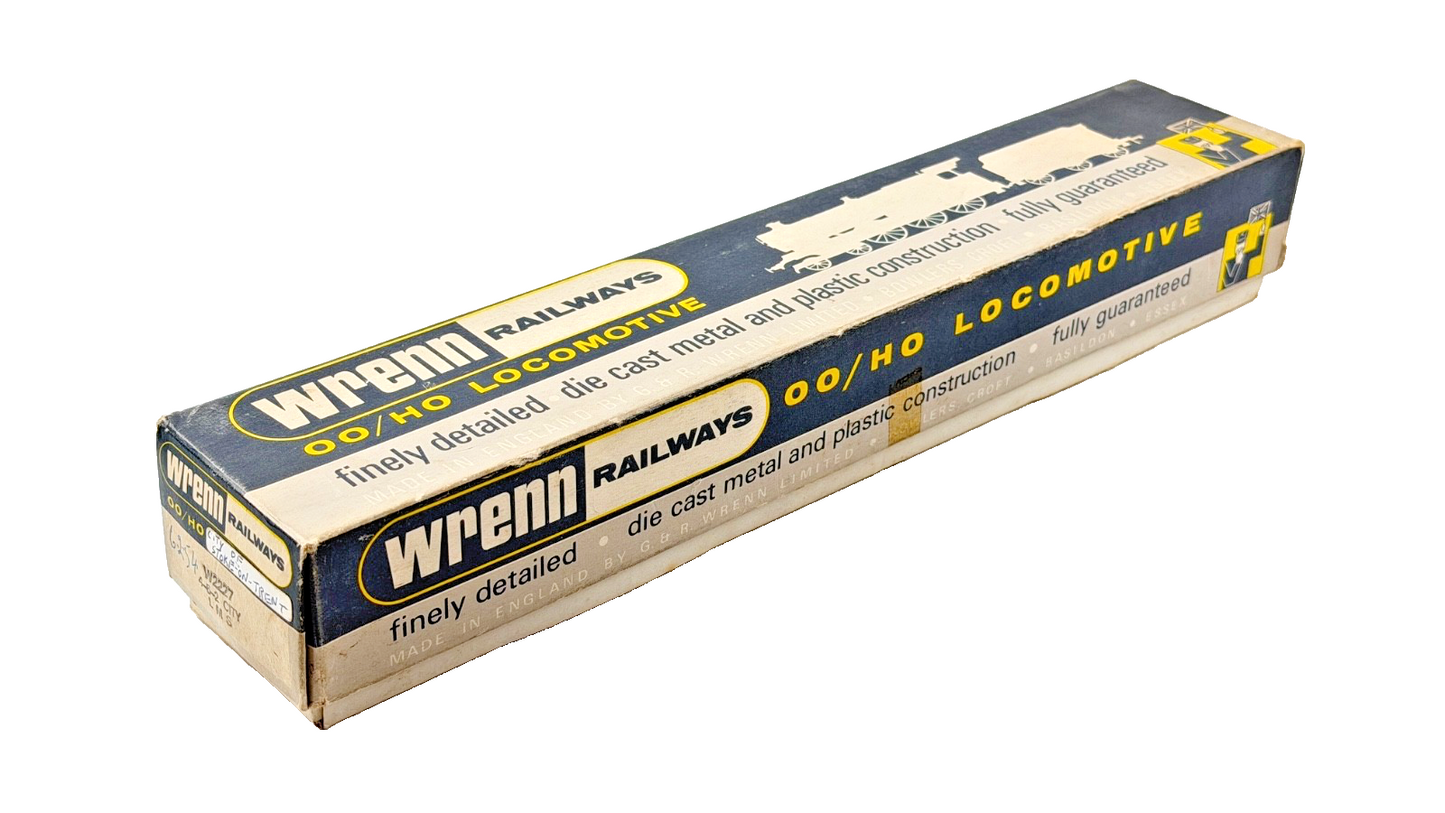 WRENN 00 GAUGE - W2227 - LMS BLACK CITY OF STOKE ON TRENT 6254 - NEEDS SERVICE