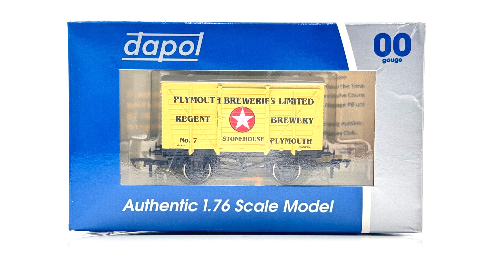 DAPOL 00 GAUGE - PLYMOUTH BREWERIES REGENT BREWERY VENT VAN 7 (LIMITED EDITION)