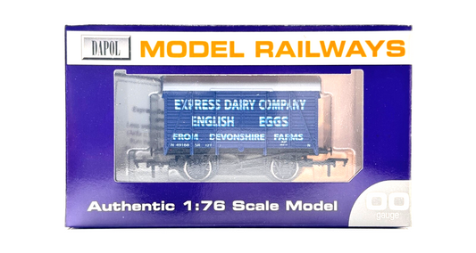 DAPOL 00 GAUGE - EXPRESS DAIRY COMPANY ENGLISH EGGS 49168 SR (LIMITED EDITION)