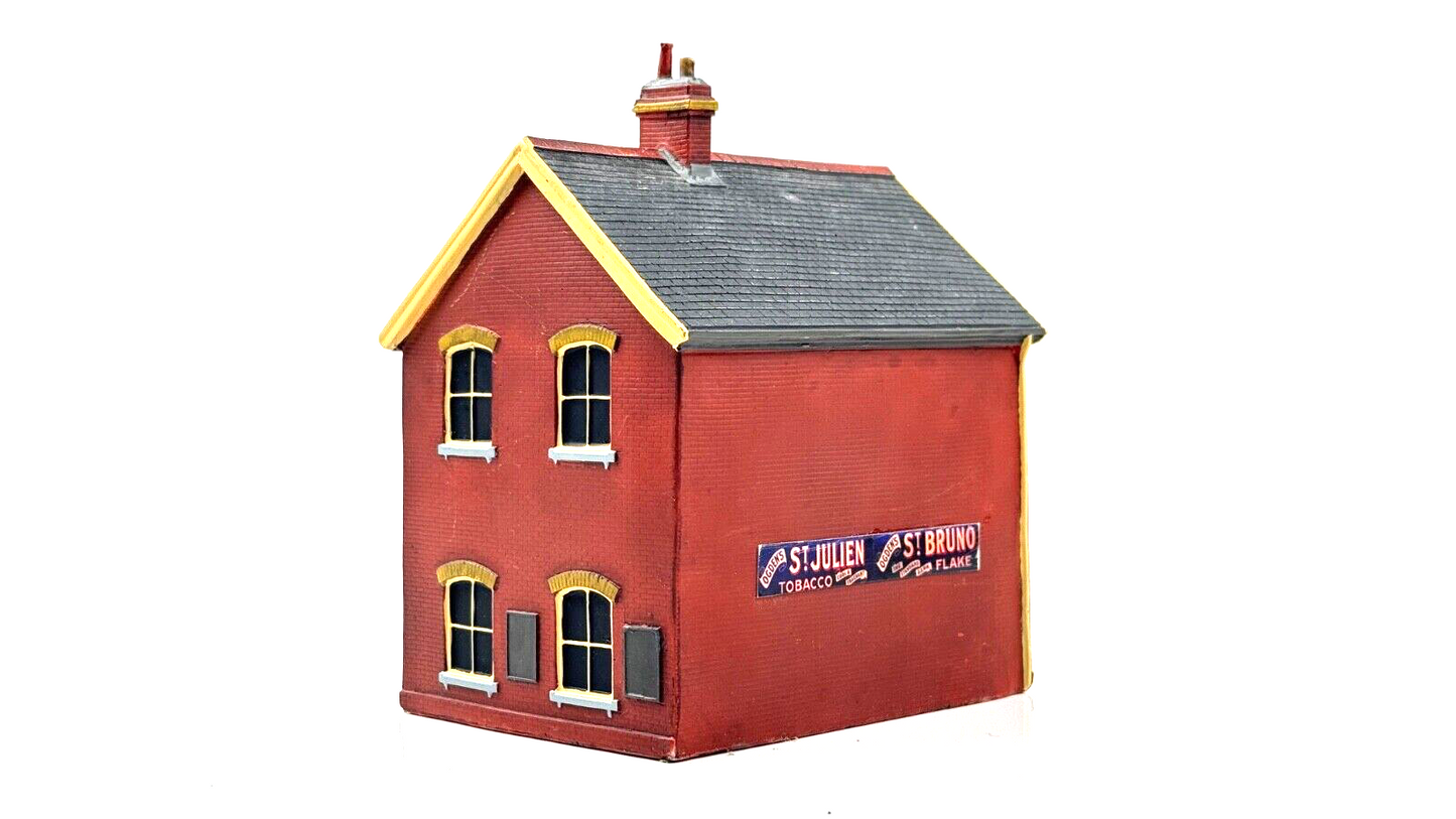 SCENIX LIKE HORNBY 00 GAUGE SKALEDALE - RED BRICK STATION HOUSE - UNBOXED