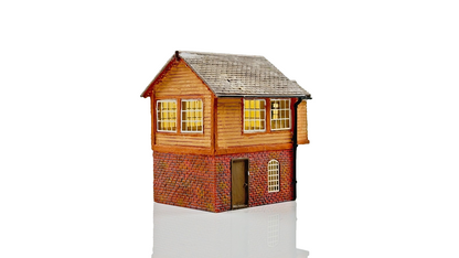 HORNBY SKALEDALE 00 GAUGE - R8683 - REFINISHED SIGNAL BOX - UNBOXED