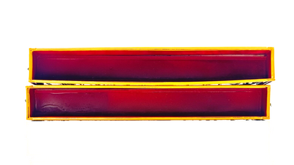 KIT BUILT 00 GAUGE - PAIR OF EWS (UNBRANDED) MAROON GOLD MBA OPEN BOX WAGONS UB