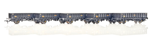 BACHMANN 00 GAUGE - 38-011 - MFA OPEN BOX MINERAL WAGON EWS BLACK UNBOXED X 5