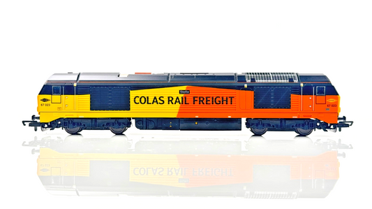 HORNBY 00 GAUGE - R30184 - CLASS 67 DIESEL 67023 COLAS RAIL FREIGHT STELLA BOXED