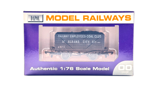 DAPOL 00 GAUGE - RAILWAY EMPLOYEES COAL CLUB ST ALBANS NO.3 (LIMITED EDITION)