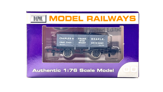 DAPOL 00 GAUGE - CHARLES & FRANK BEADLE CRAY COAL WHARF ERITH (LIMITED EDITION)
