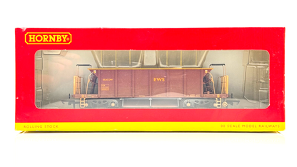HORNBY 00 GAUGE - R6286B - EWS YGB SEACOW HOPPER WAGON WEATHERED BOXED