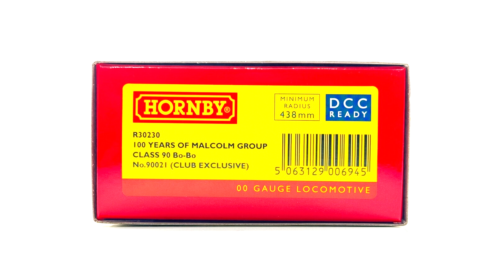 HORNBY 00 GAUGE - R30230 - CLASS 90 ELECTRIC 90021 MALCOLM 100 YEARS - BOXED