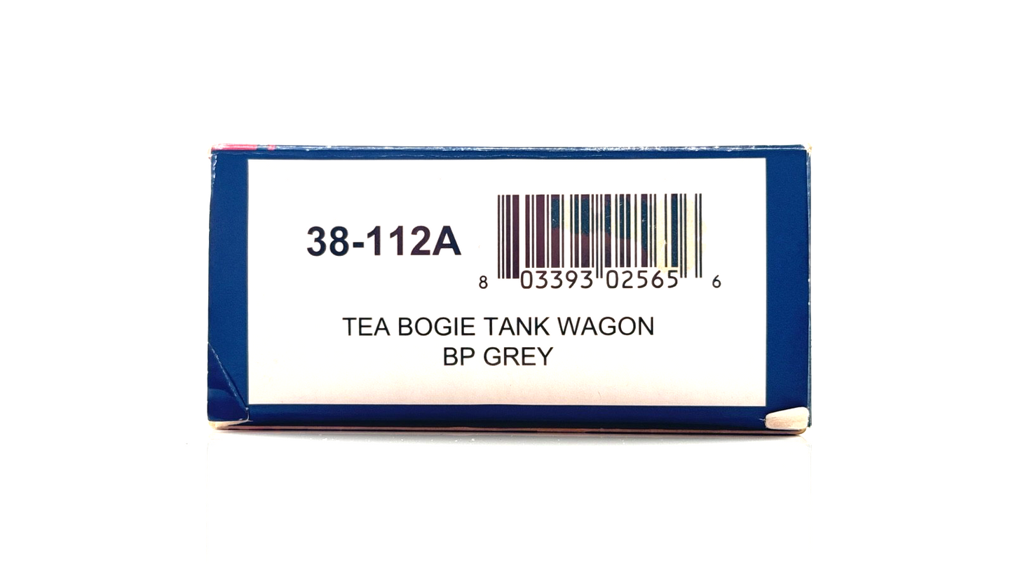 BACHMANN 00 GAUGE - 38-112A - 100 TON TEA BOGIE TANK WAGON BP GREY BOXED